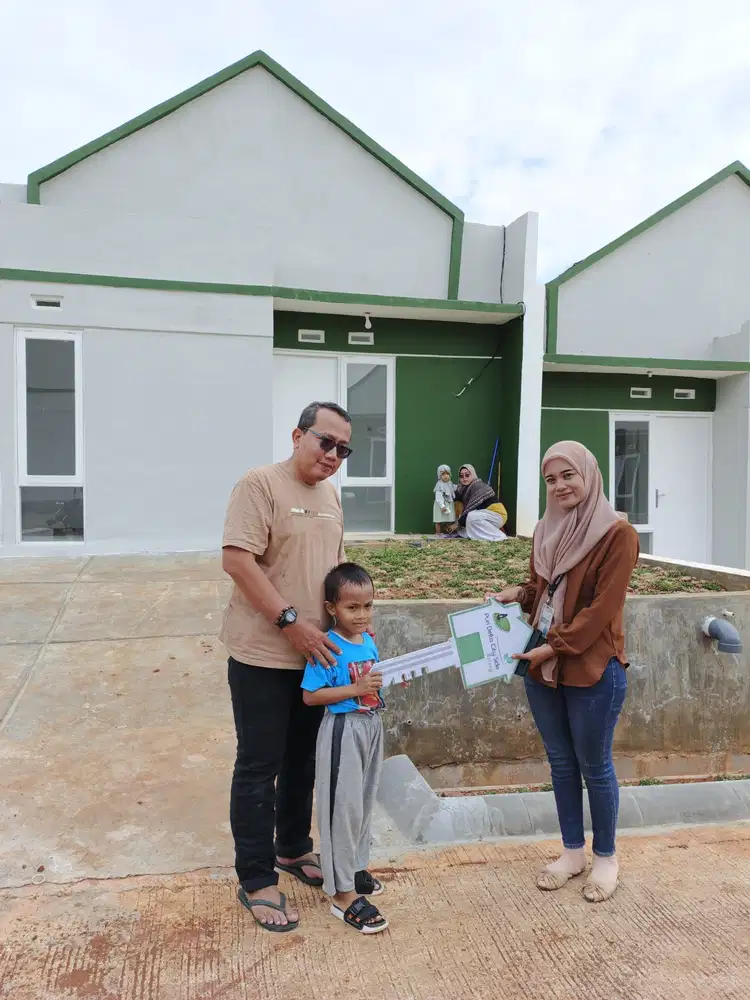 Rumah 2 kamar tidur, 1 kamar mandi. Area asri dan rapi di batang