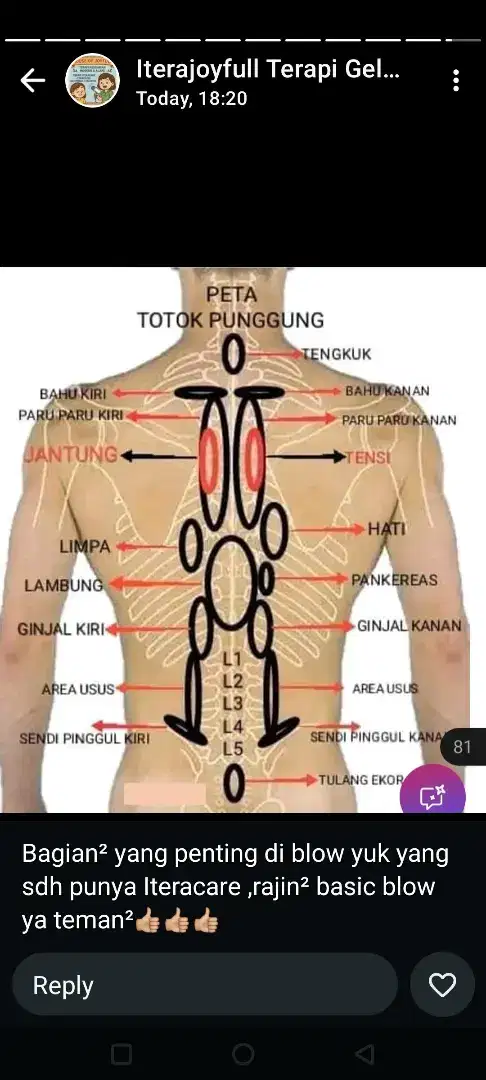 Terapi dengan alat iteracare