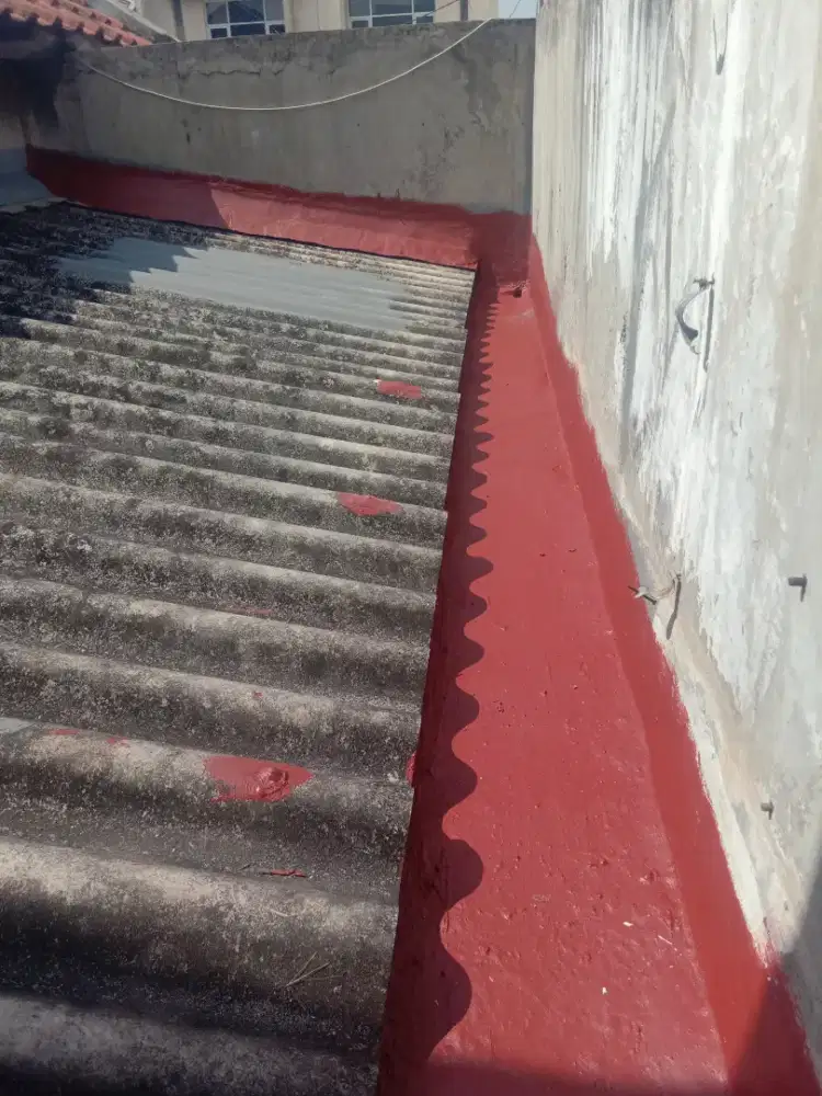 Spesialist atap talang air, atap galfallum,plafon jebol,