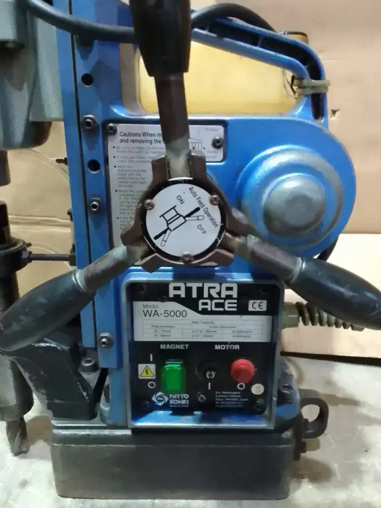 BOR MAGNET MAGNETIC DRILL NITTO KOHKI ATRA ACE AUTO WA5000 BEKAS