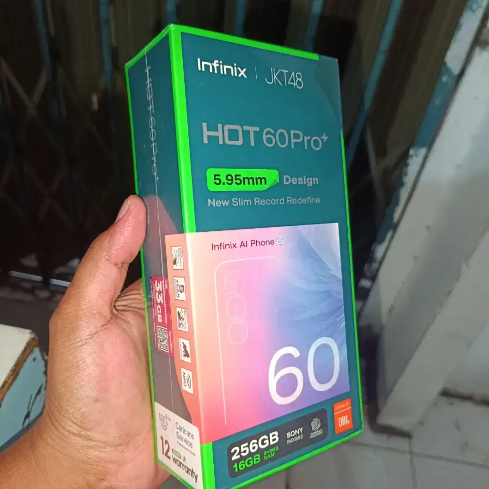Infinix Hot 60 Pro Plus 8/256GB Baru Garansi Resmi