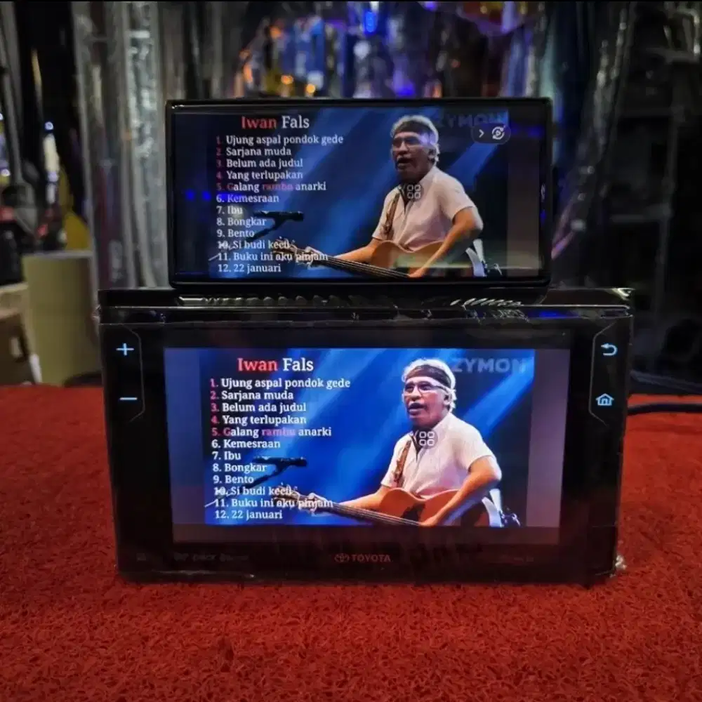 Head Unit Toyota Fortuner VRZ 2019-2020 Miracast HDMI USB CD Aux Radio