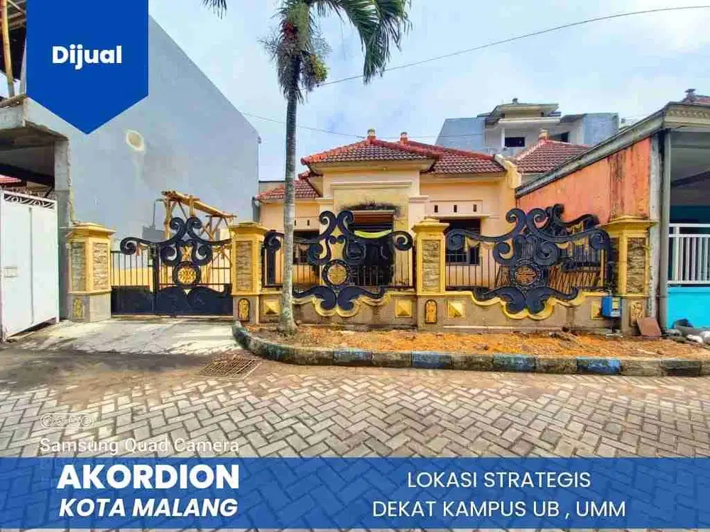 Rumah dijual cepat dekat kampus di kota malang