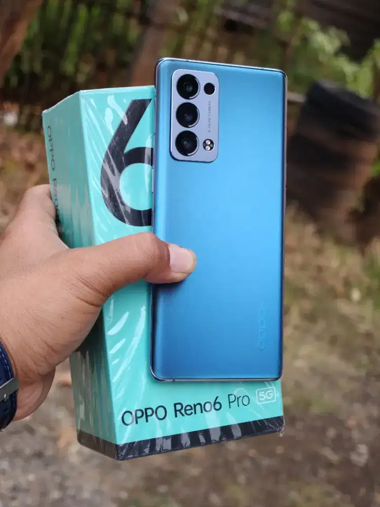 Oppo Reno 6 pro 5G Snapdragon 870 12+12/256gb layar lengkung jos