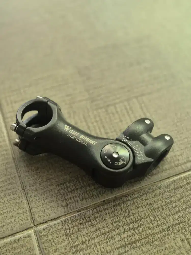Dijual Stem adjustable merk West biking