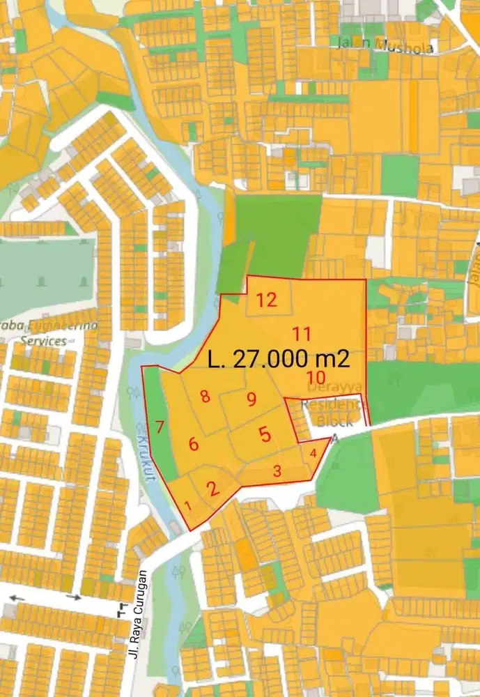 Tanah strategis dekat akses tol jorr-japek-bandara-bogor-bsd