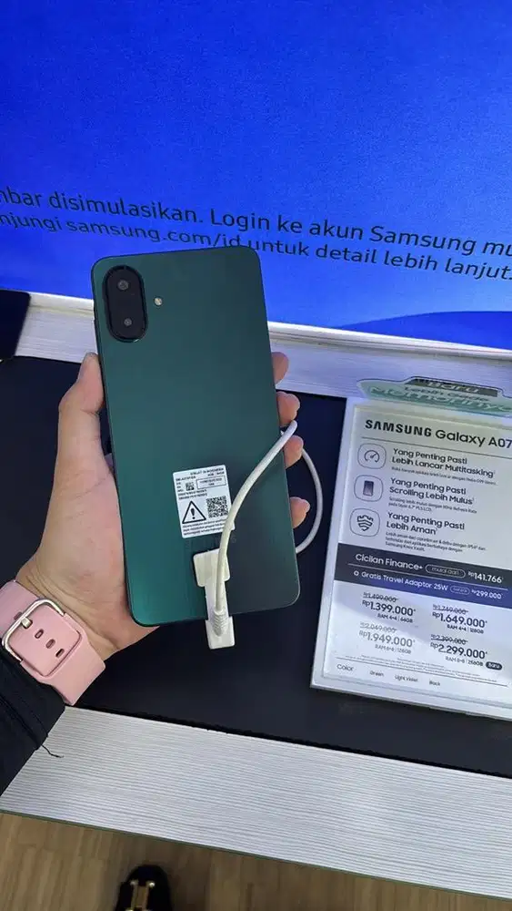 KREDIT MURAH SAMSUNG GALAXY A07 SYARAT HANYA KTP