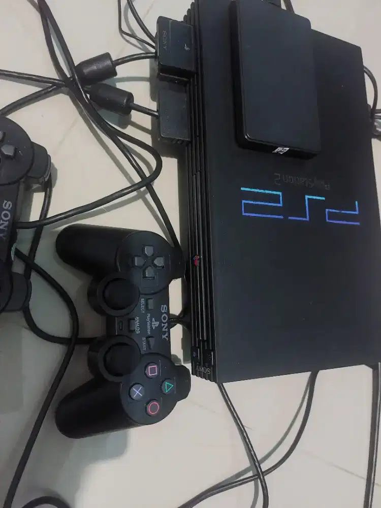 PS2 fat 500gb tinggal main