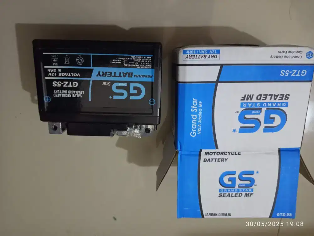 Aki motor manual dan matic