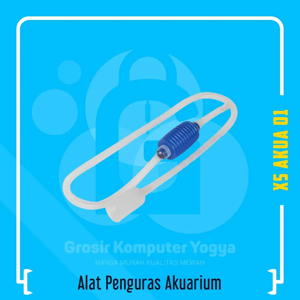 Aquarium Hand Pump Alat Penguras Pompa Selang Akuarium