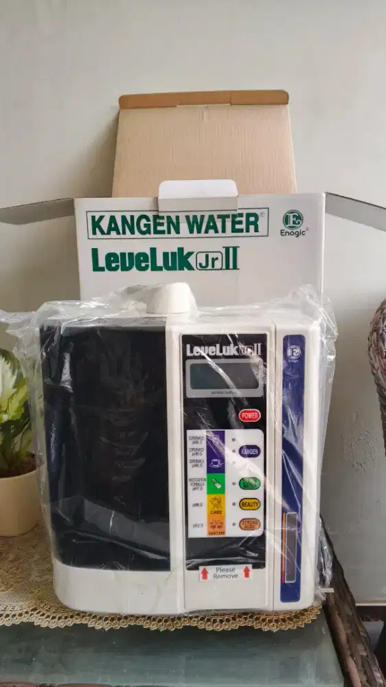 Mesin Kangen water JR II blm pernah dipakai.segel