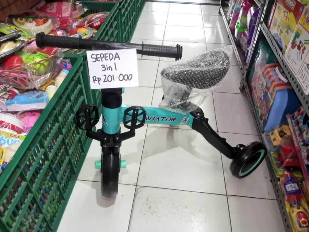 Mainan Anak Sepeda 3in1 aviator