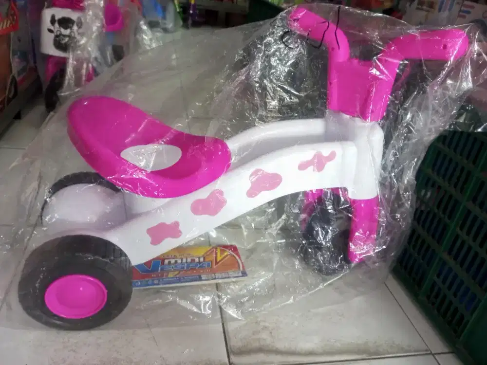 Mainan Anak Sepeda Sapi Naik Musik