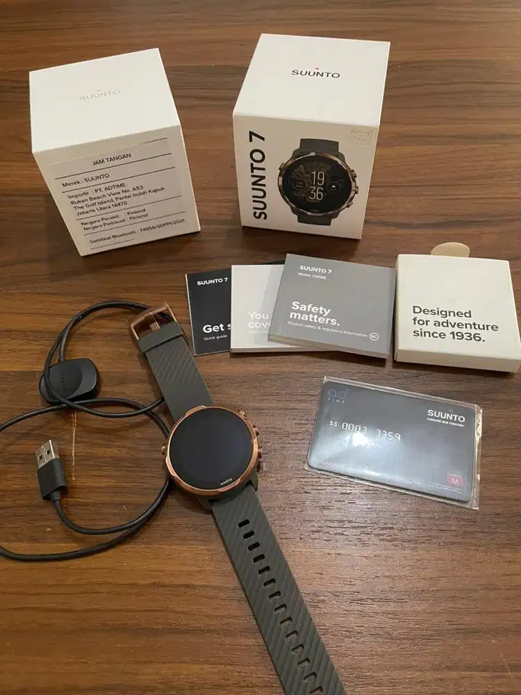 Jam Tangan Outdoor Suunto 7 Smartwatch