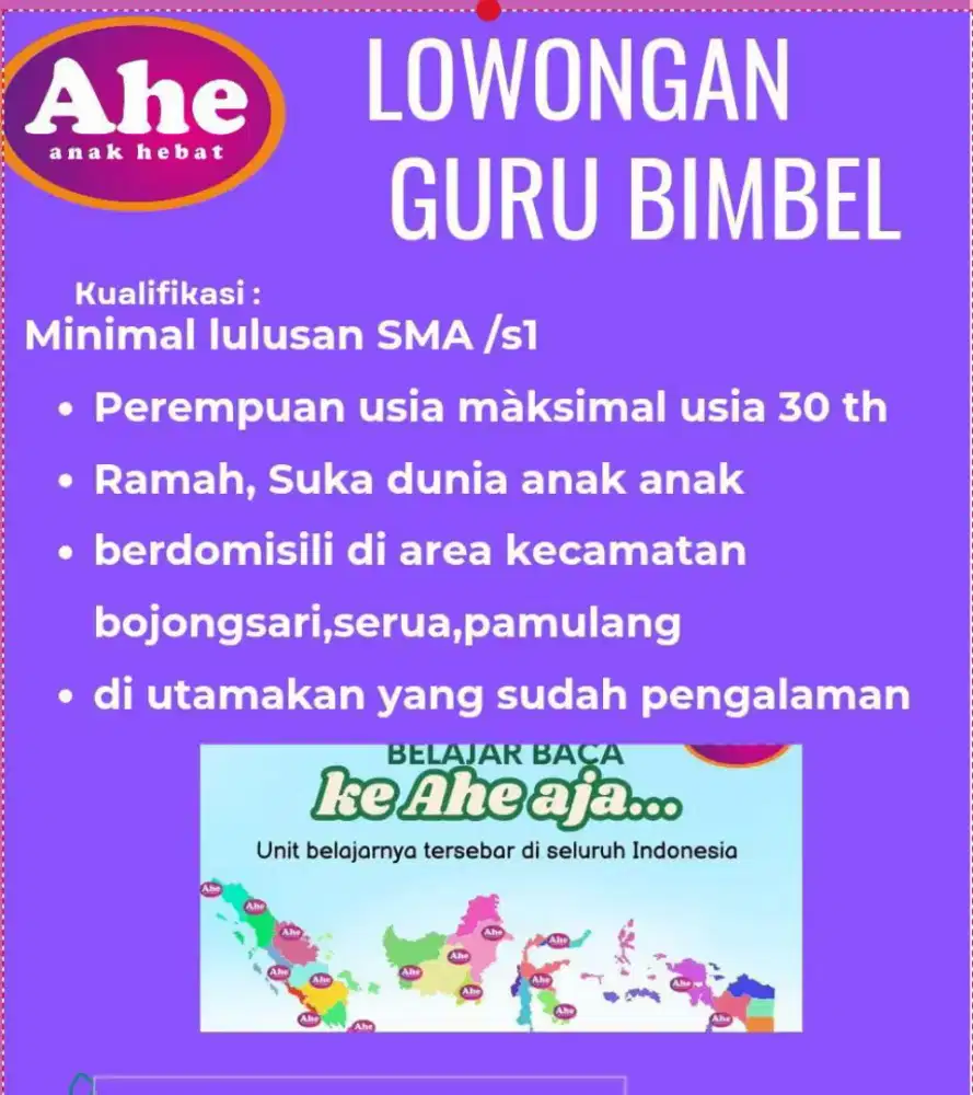 Guru Bimbel Anak Hebat