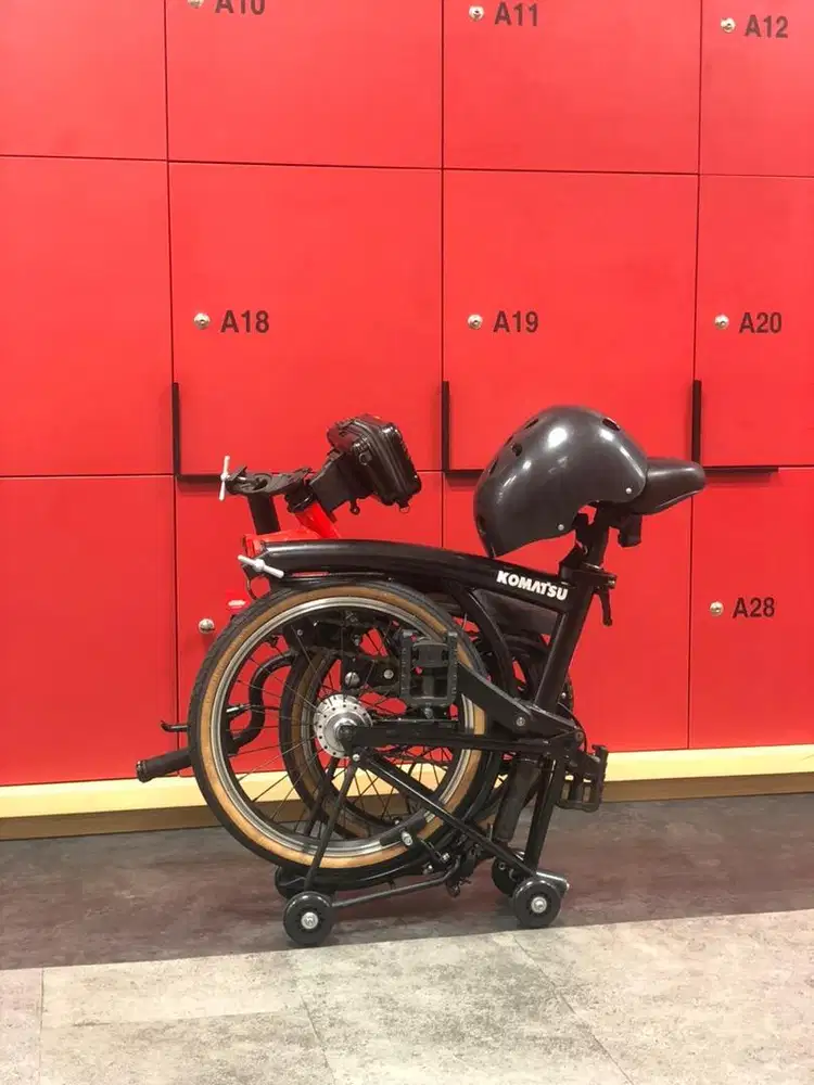 Sepeda Lipat Pro Action (upgrade part pikes trifold 3sixty)