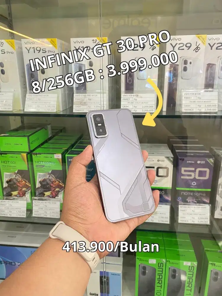 INFINIX GT 30 PRO BISA CASH ATAU KREDIT CUMA PAKE KTP AJA TANPA BUNGA