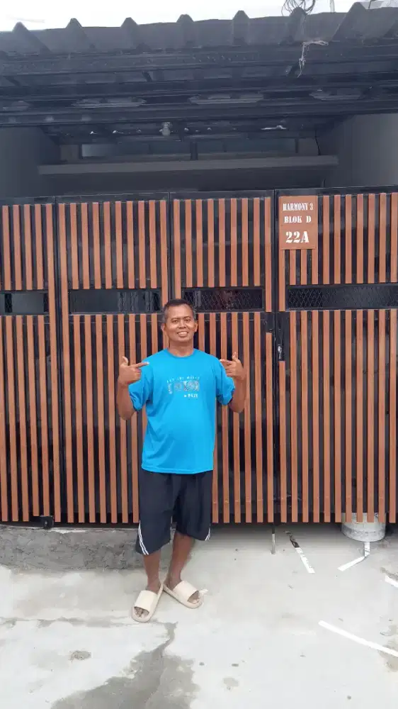 Pintu sleding tikung