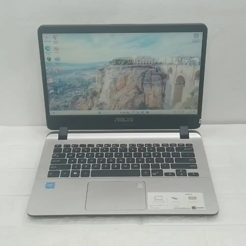 Laptop Asus Vivobook A407M Intel celeron N4000 Ram 4gb ssd 256gb