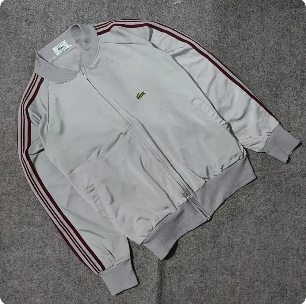 JAKET TRACKTOP LACOSTE VINTAGE ORIGINAL