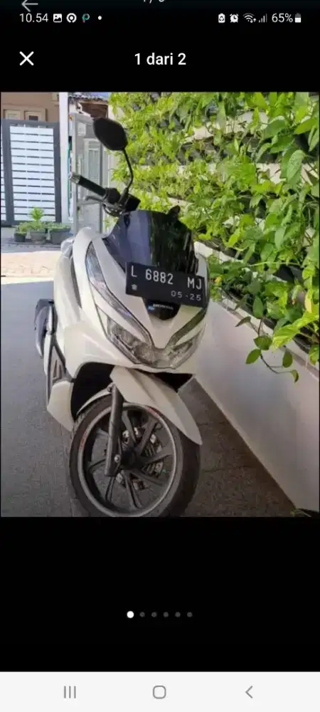 PCX 2020 ABS  PLAT PAJAK BARU  REMOT LENGKAP