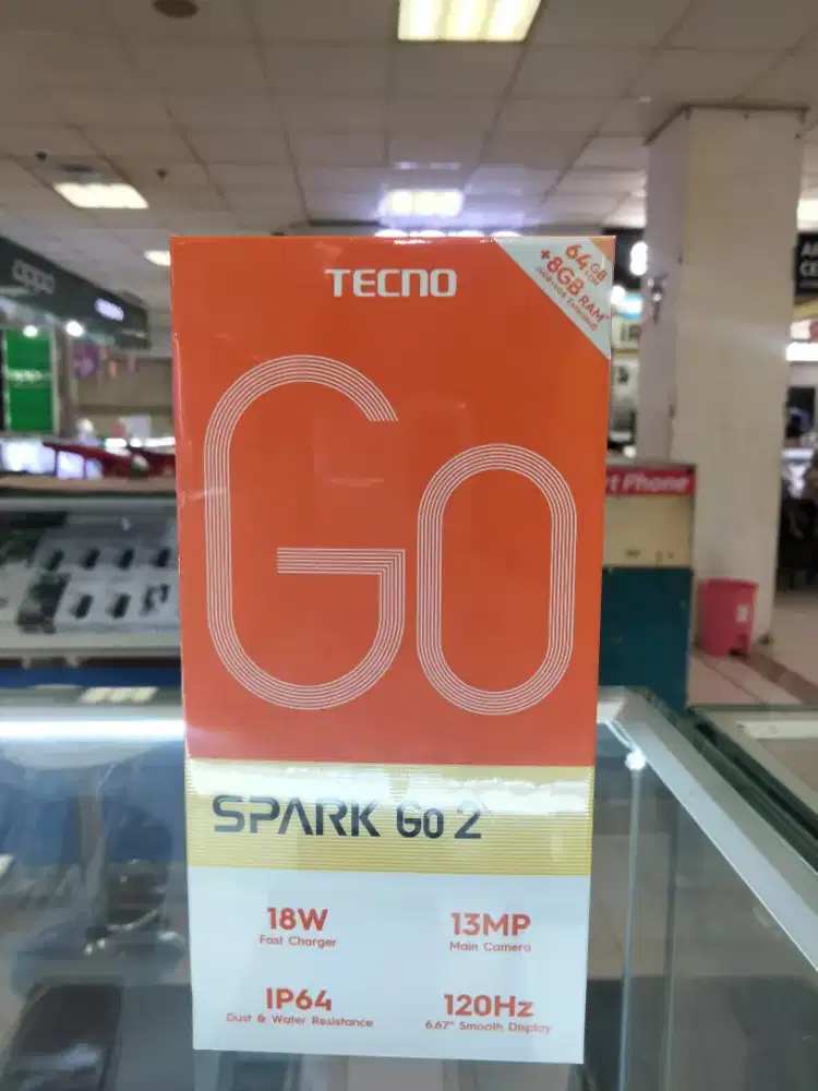 Tecno spark go 2 4/64 new segel