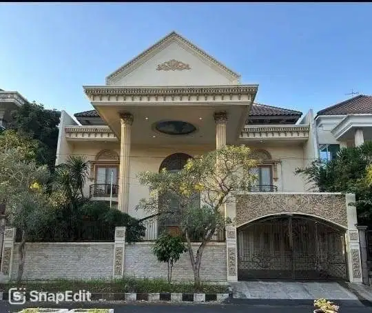 JUAL RUMAH MEWAH DI PERUM MARGOREJO INDAH SURABAYA