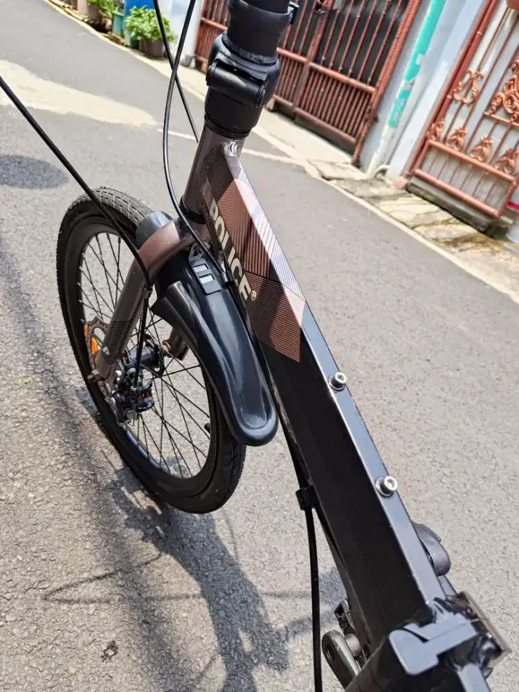 SEPEDA LIPAT ELEMENT POLICE TEXAS JUAL CEPAT MURAH AJA