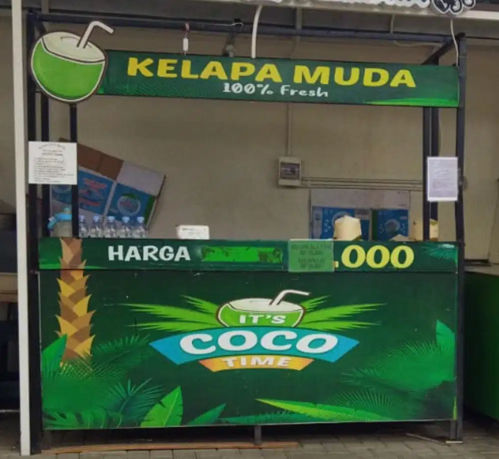 Stall minuman kokoh