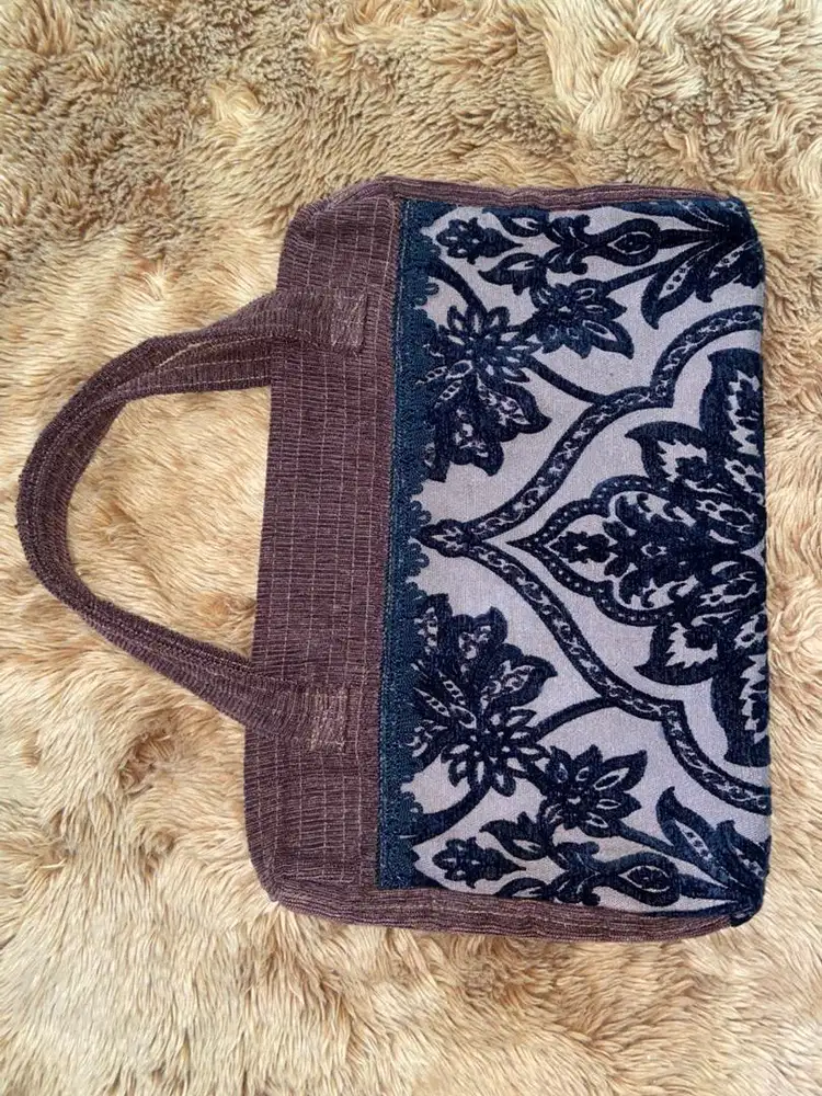 Tas Motif Floral Vintage Preloved