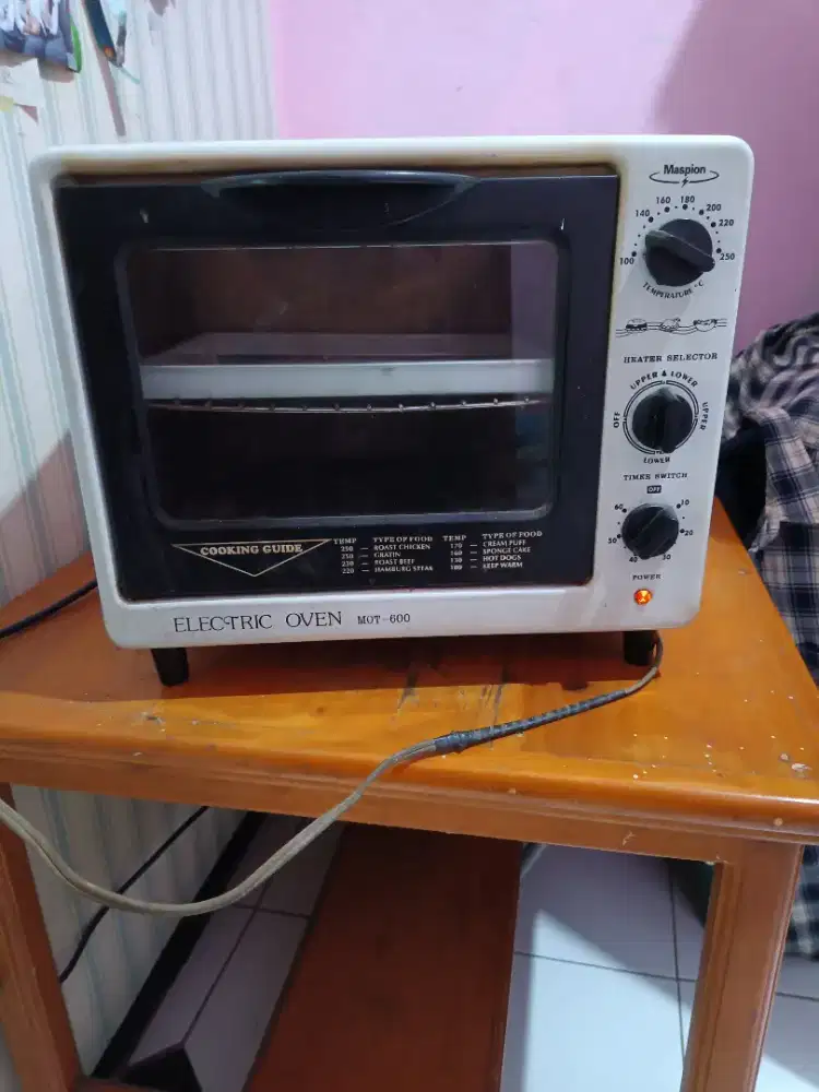 Oven elektrik maspion
