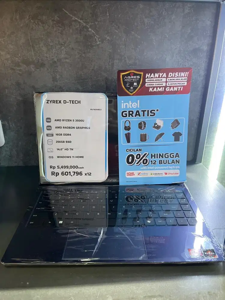 SEGAMPANG ITU CICILAN LAPTOP ZYREX D-TECH DAPET PROMO FREE 1-2 CICILAN