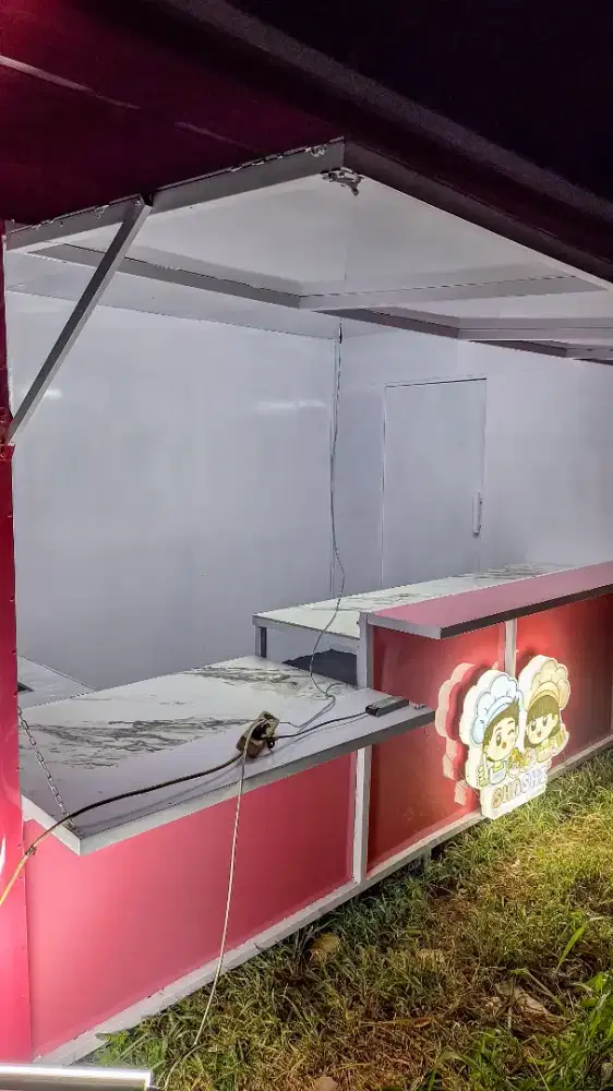 GEROBAK KONTAINER/GEROBAK MURAH/BOOTH KONTAINER/GEROBAK KEKINIAN