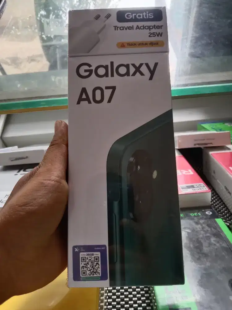 new samsung galaxy a07 ram 4/64 gransi 1thm