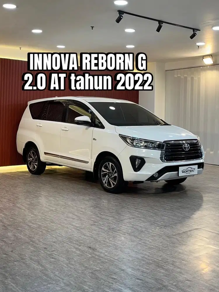Toyota Kijang Innova 2.0 G low kilometer 2022