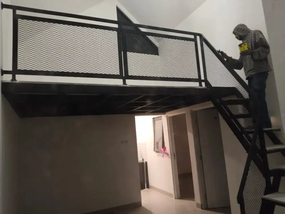 bahan yang kuat dan harga hemat untuk desain kamar dak besi