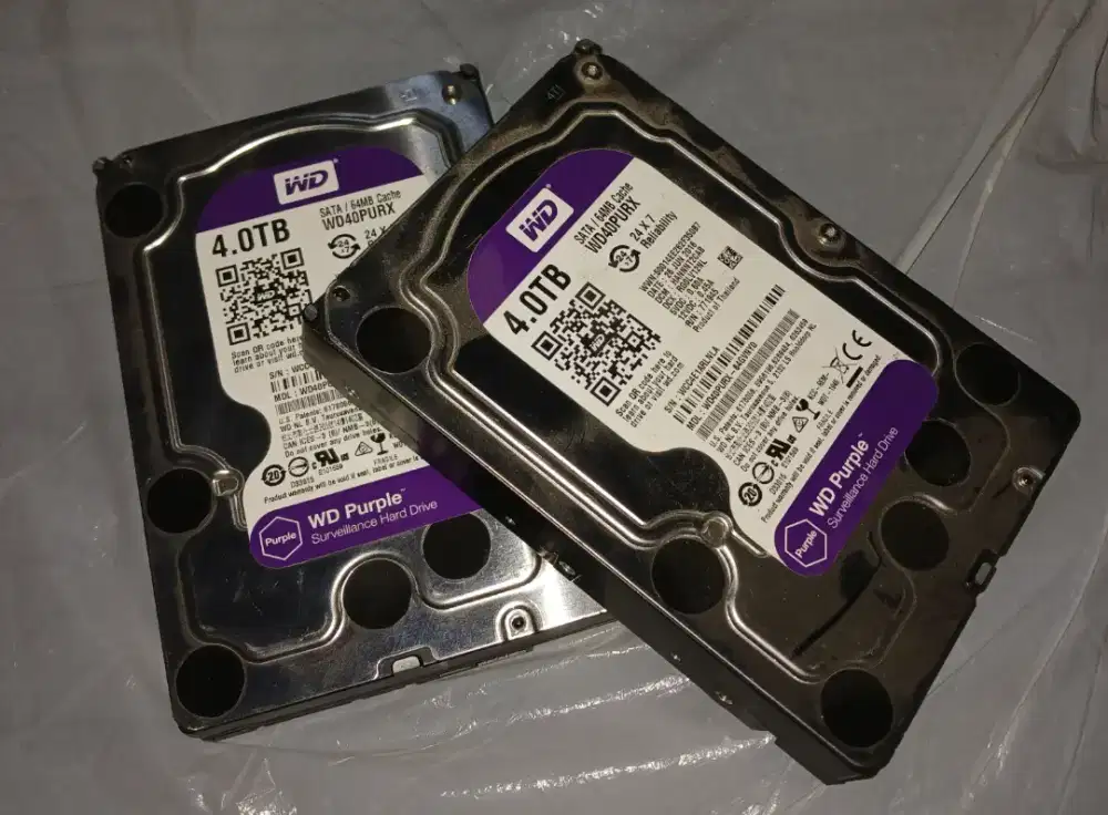 JUAL HDD WD  purple 4TB