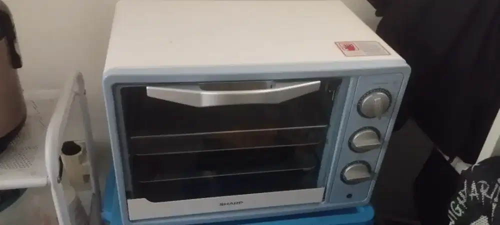 Oven Sharp EO 18BL kondisi 99%
