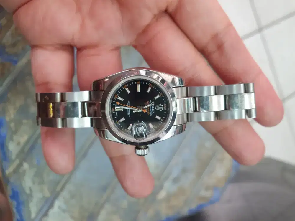 Jam Tangan Wanita Rolex Seken Bekas Pakai Kondisi Bagus No Minus