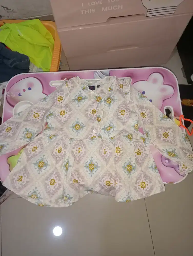 Blouse anak cewe 2/3 th