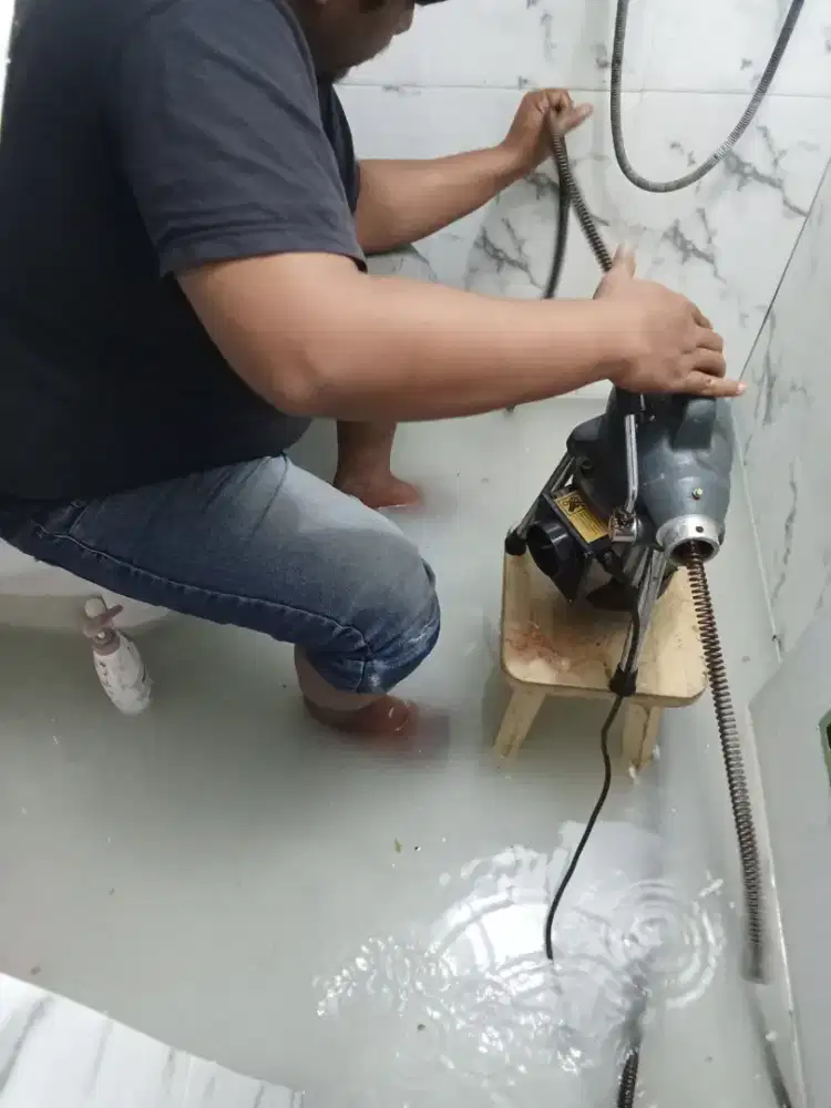 Perbaikan saluran mampet dan tersumbat bandung