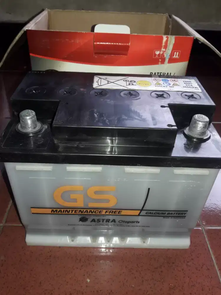 Normal & Garansi! Aki GS 355LN2- MF.