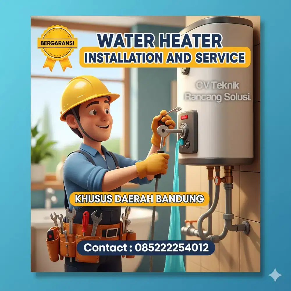 Pasang dan Instalasi Waterheater Bandung