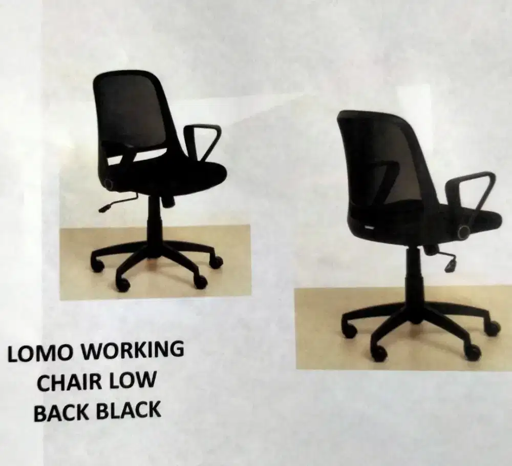 Murah 2 Kursi Kantor Lomo Working Chair Low