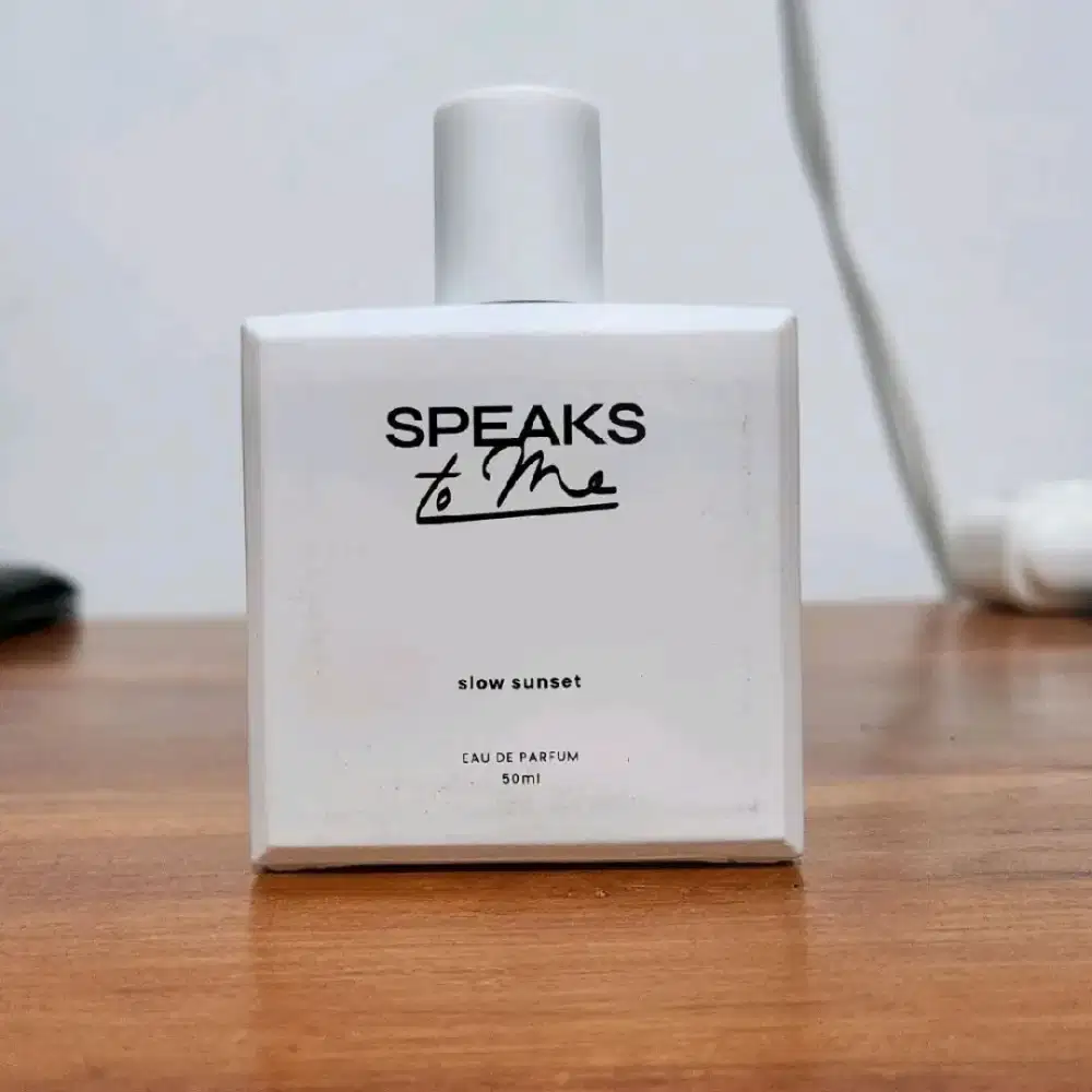PARFUM SPEAKS TO ME - SLOW SUNSET 50 ml SECOND LIKE NEW