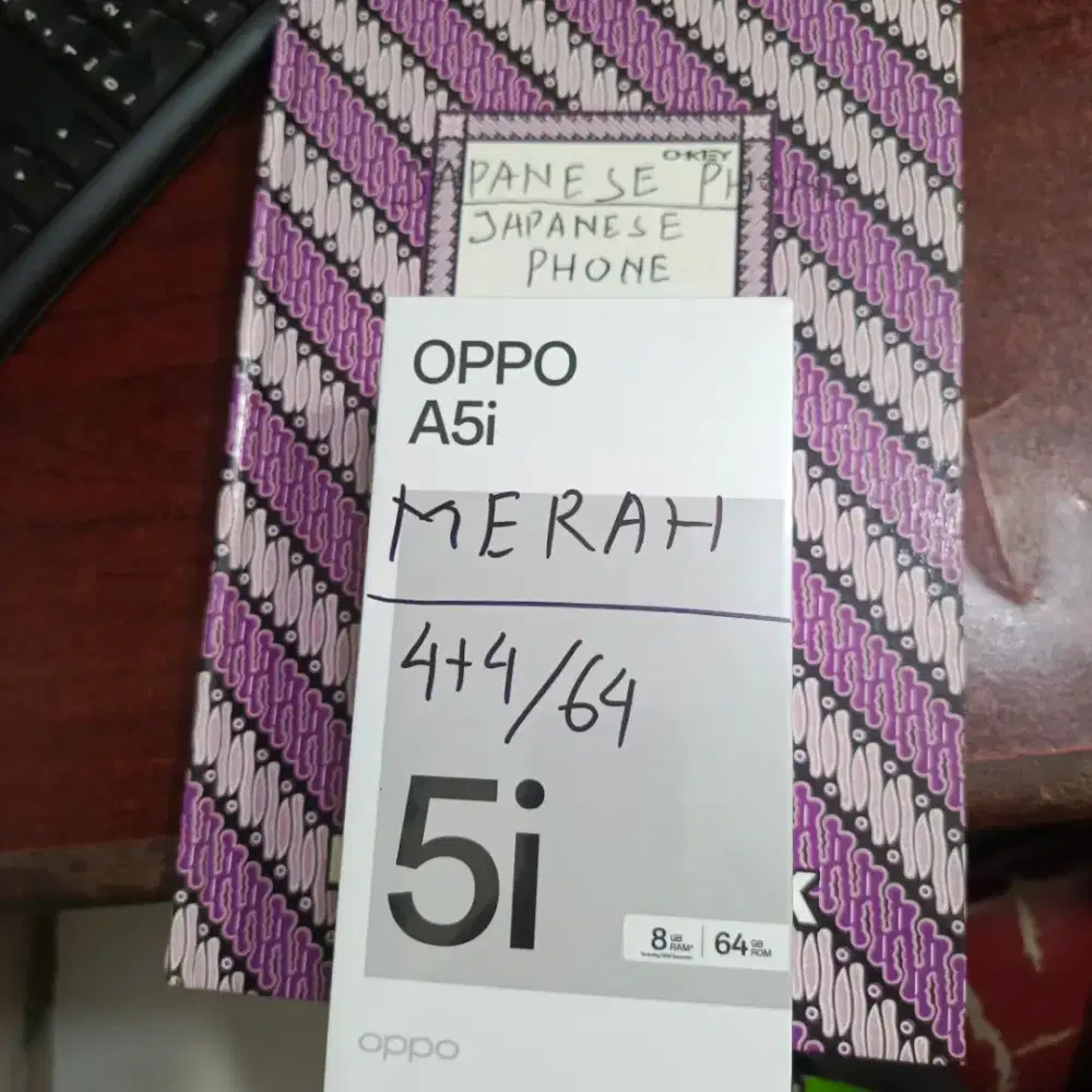 Oppo A5i 4/64 new resmi