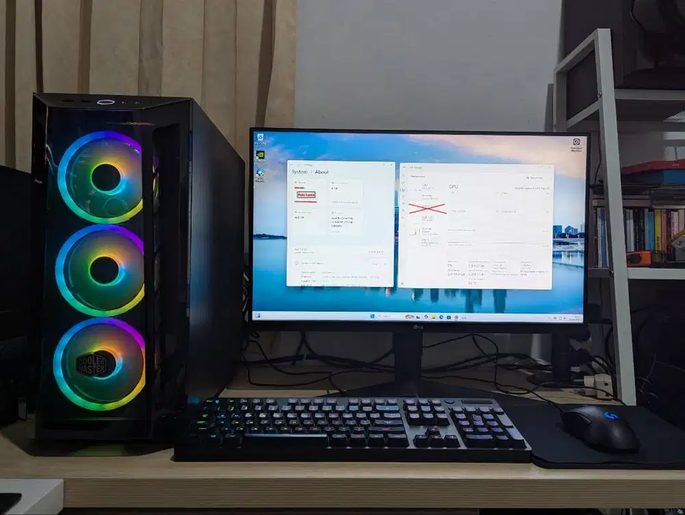 Paket PC Gaming ASUS ROG B460, i5 10400F, GTX 1660 Ti, RAM 16 GB DDR4,