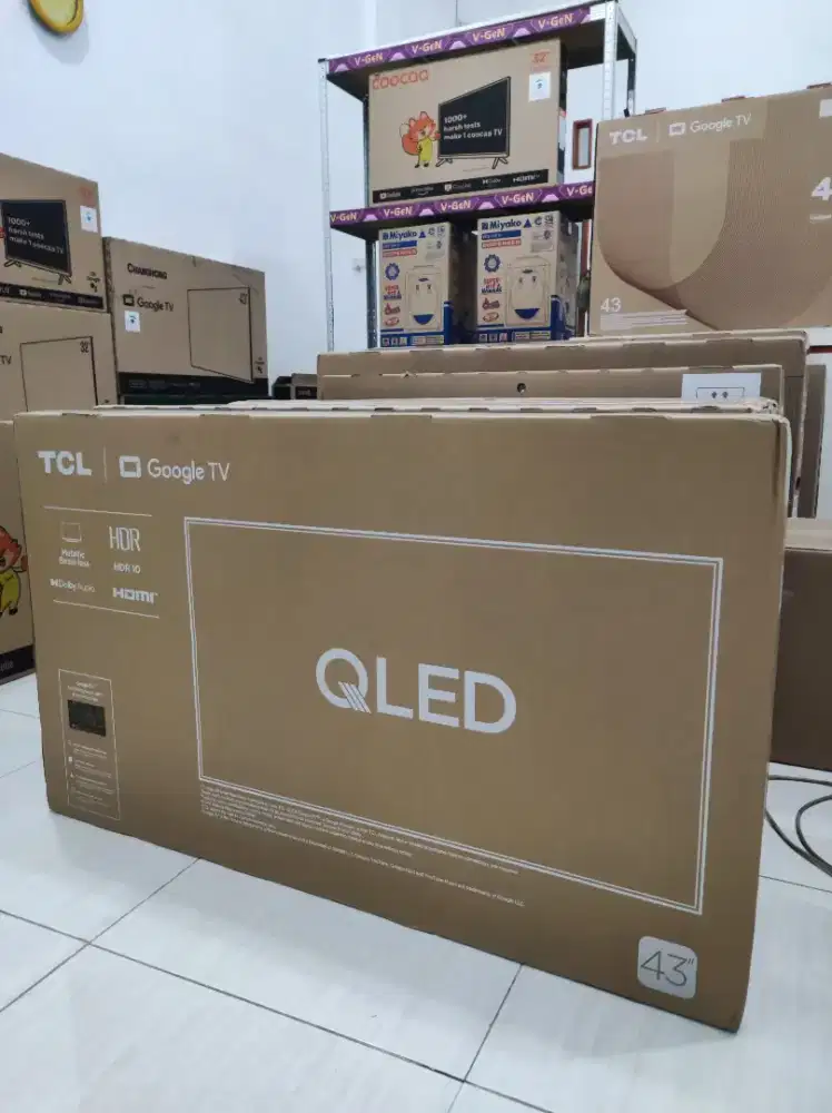 Led Tv Qled 43 in google premium TCL