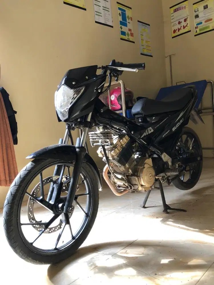 DIJUAL SATRIA FACELIFT 2013 KARBURATOR 6JT NO NEGO ,MULUS DAN ORIGINAL