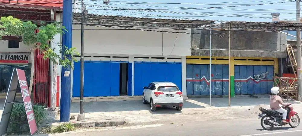 Ruko strategis murah pinggir jalan utama